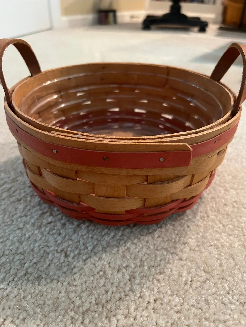 Longaberger Mothers Day Basket and Protector - SFH